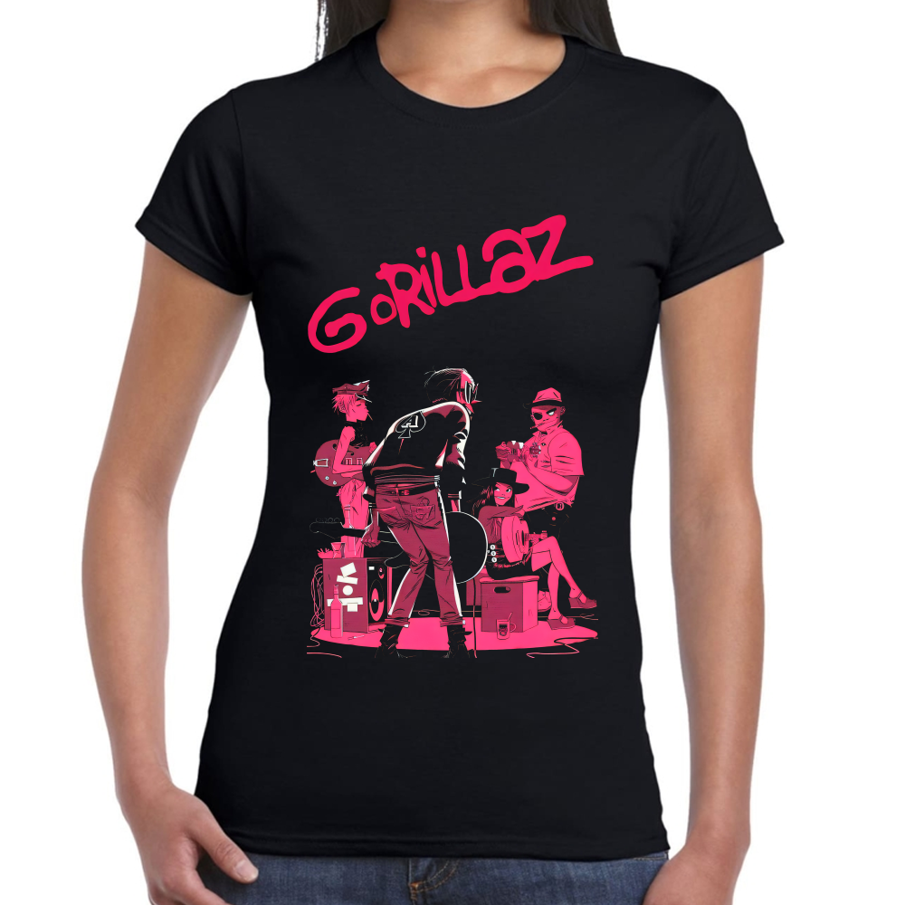 Playera Gorillaz The Now Now Algodón Premium #0002465