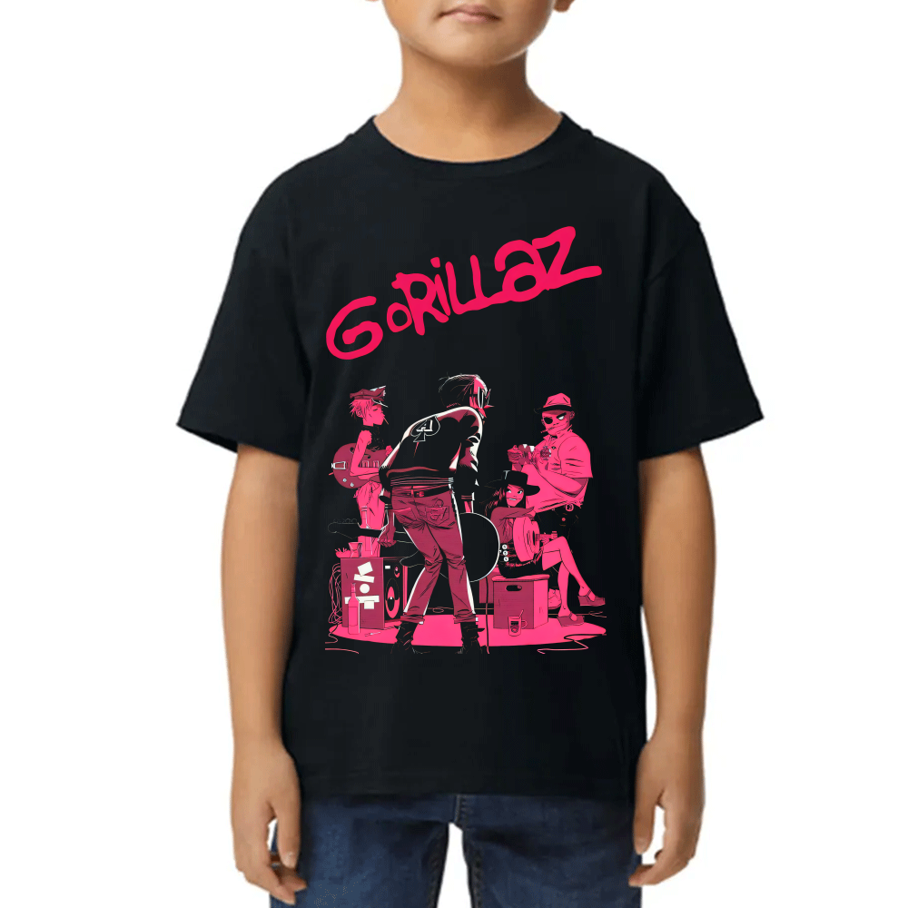 Playera de Niño Gorillaz The Now Now Algodón Premium #0002465