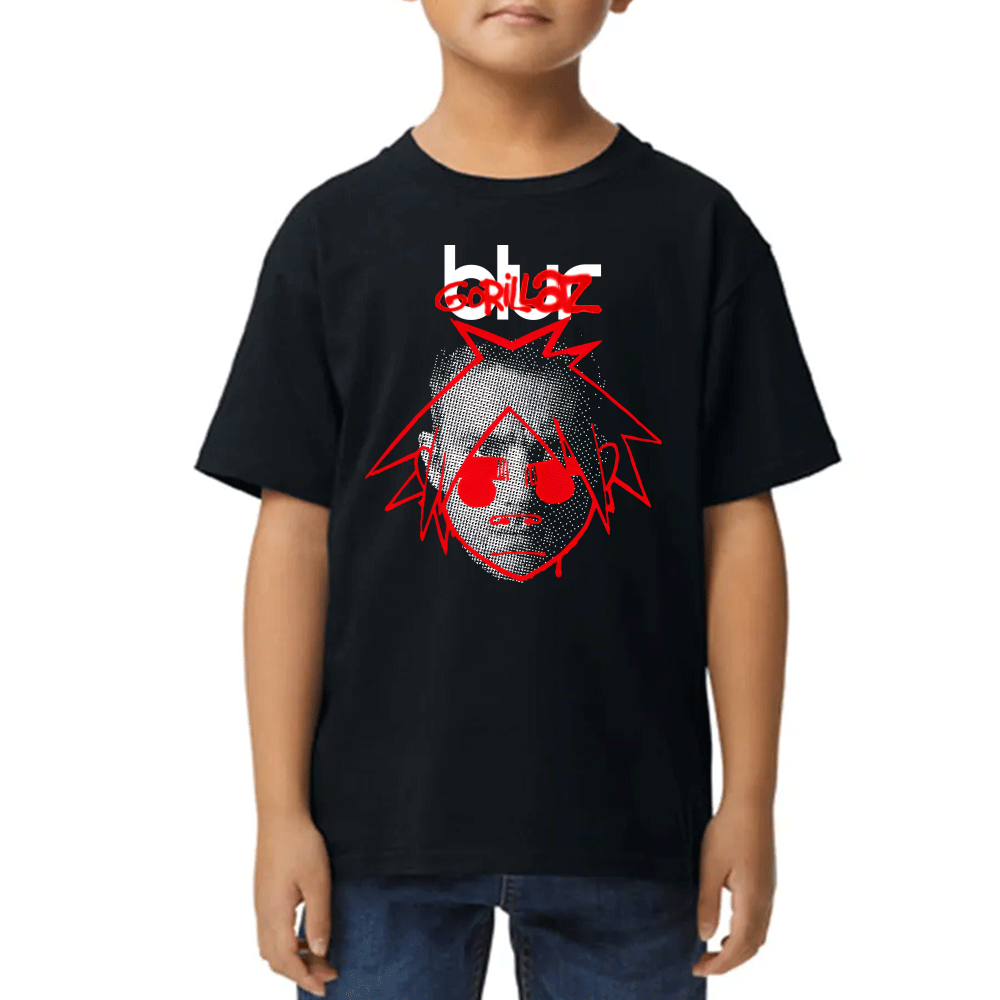 Playera de Niño Gorillaz Blur Algodón Premium #0002467