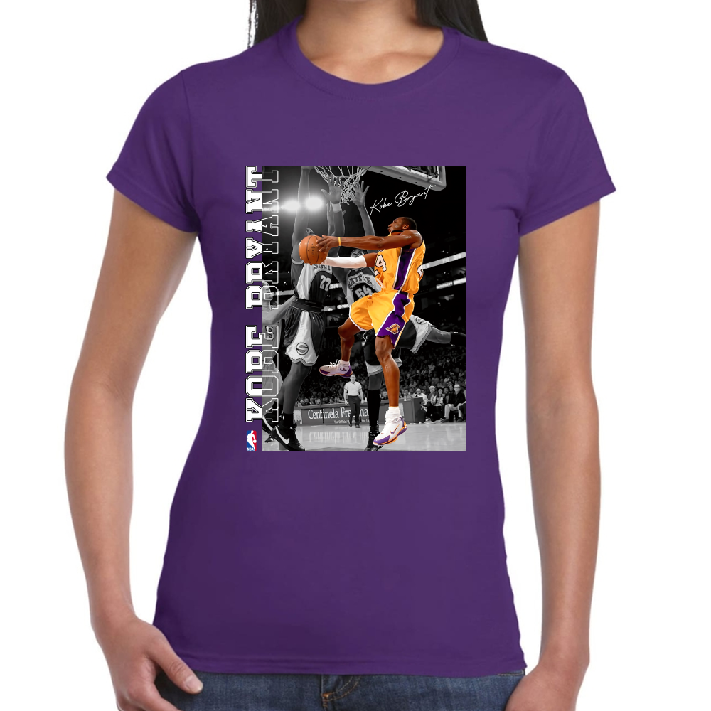 Playera Kobe Bryant Los Angeles Lakers Algodón Premium #0002468