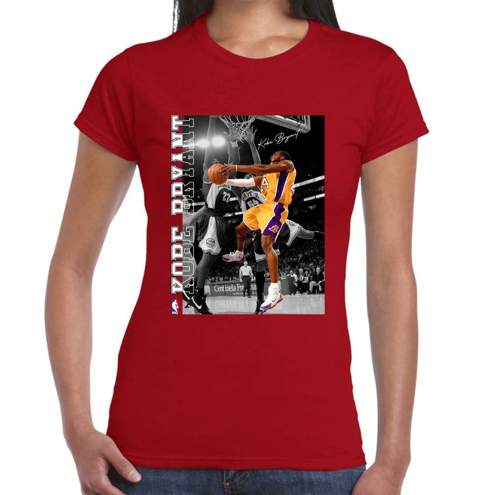 Playera Kobe Bryant Los Angeles Lakers Algodón Premium #0002468