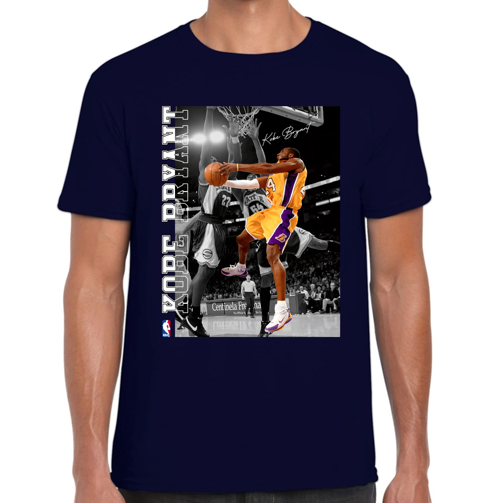 Playera Kobe Bryant Los Angeles Lakers Algodón Premium #0002468