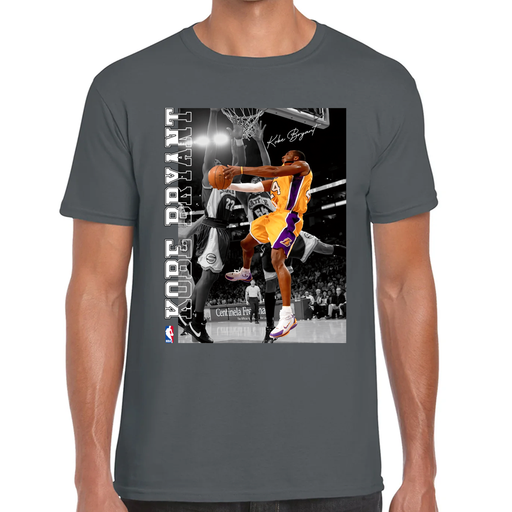 Playera Kobe Bryant Los Angeles Lakers Algodón Premium #0002468