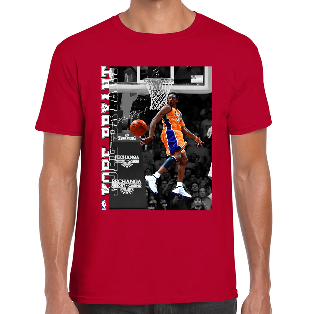 Playera Kobe Bryant Los Angeles Lakers Algodón Premium #0002469