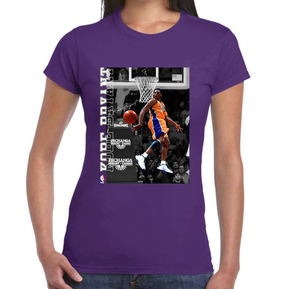 Playera Kobe Bryant Los Angeles Lakers Algodón Premium #0002469