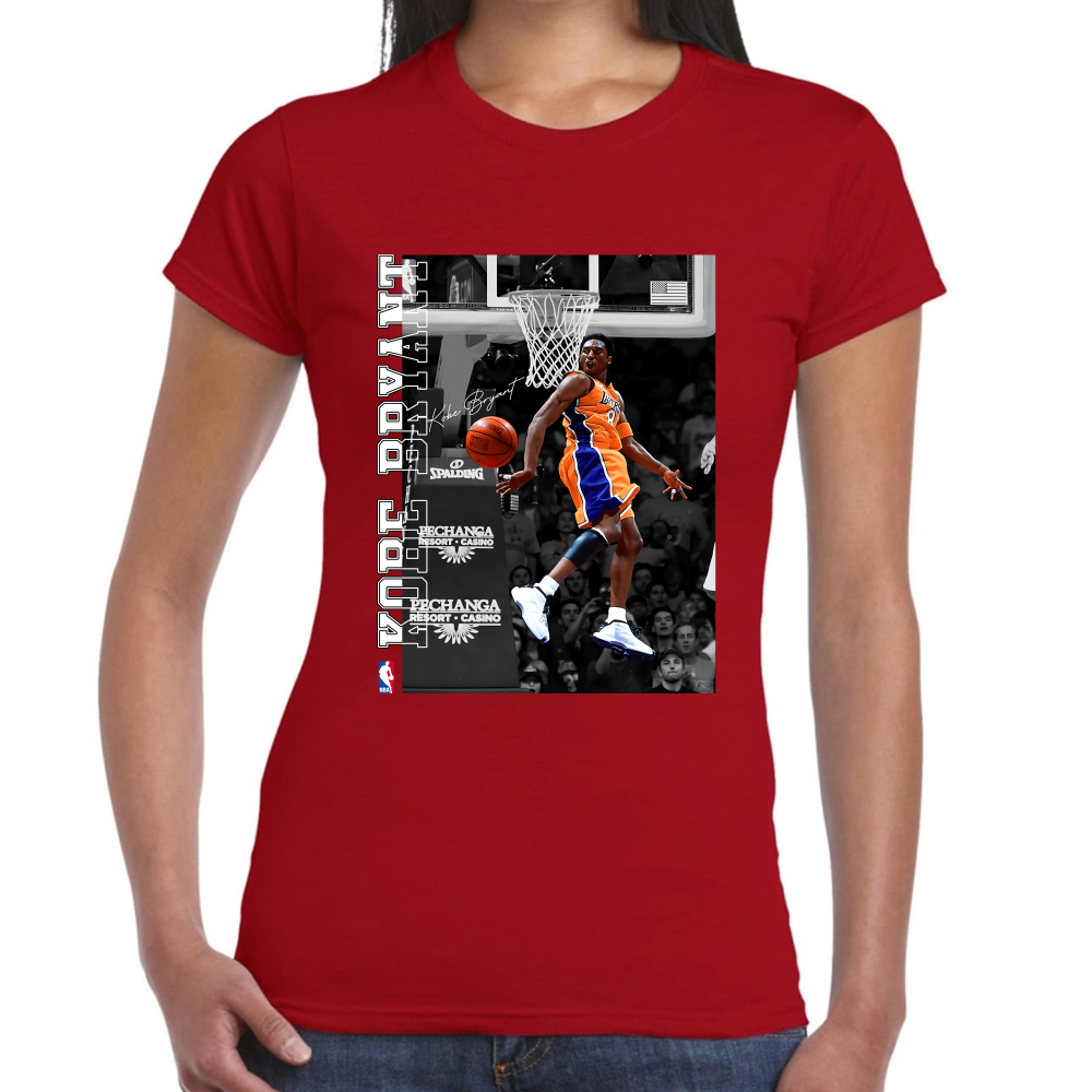 Playera Kobe Bryant Los Angeles Lakers Algodón Premium #0002469