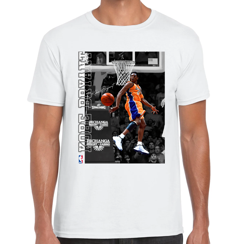 Playera Kobe Bryant Los Angeles Lakers Algodón Premium #0002469