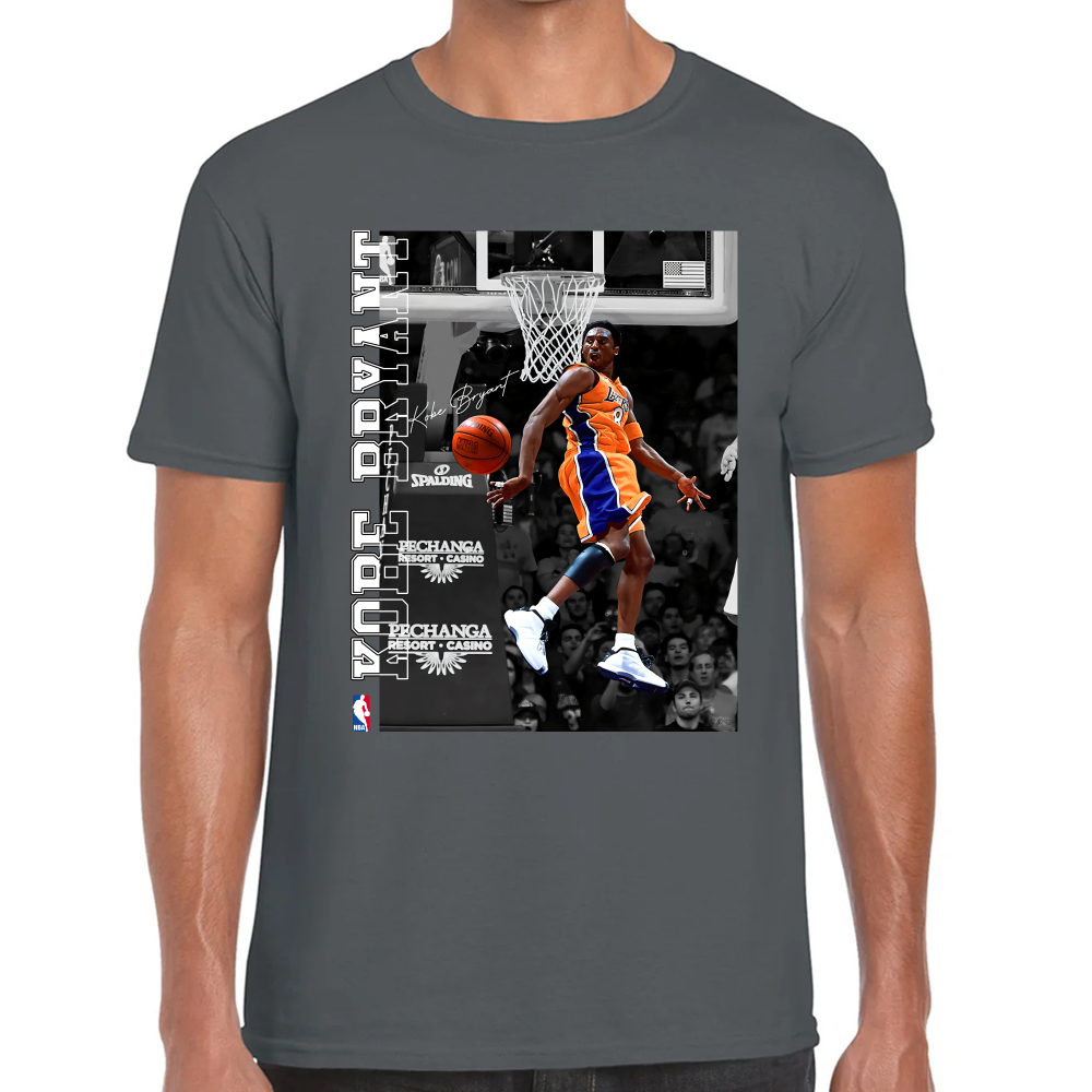 Playera Kobe Bryant Los Angeles Lakers Algodón Premium #0002469