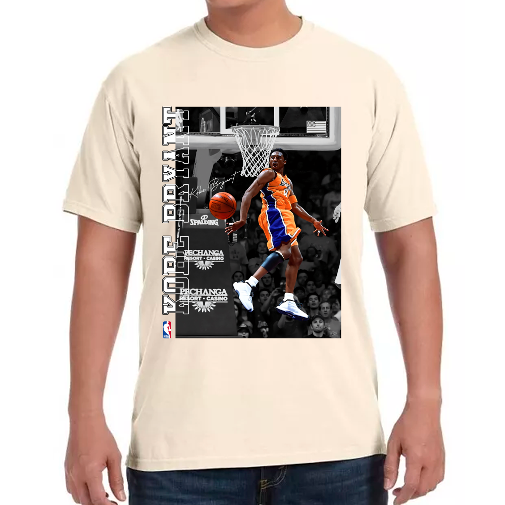 Playera Kobe Bryant Los Angeles Lakers Algodón Premium #0002469