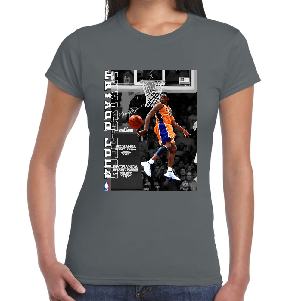 Playera Kobe Bryant Los Angeles Lakers Algodón Premium #0002469
