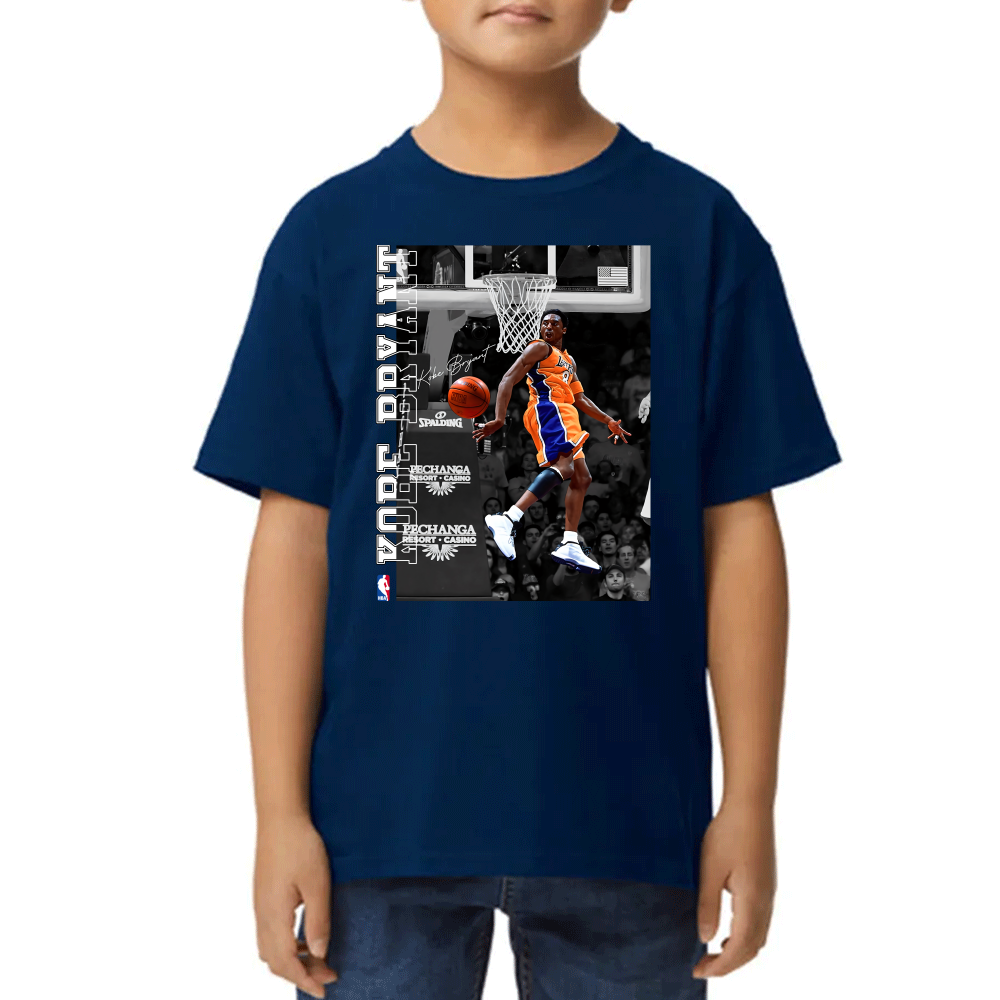 Playera de Niño Kobe Bryant Los Angeles Lakers Algodón Premium #0002469