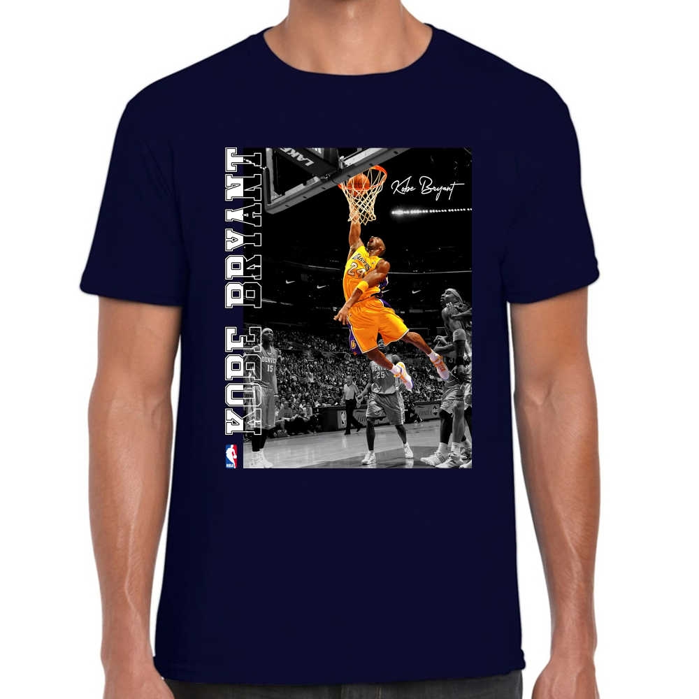 Playera Kobe Bryant Los Angeles Lakers Algodón Premium #0002470