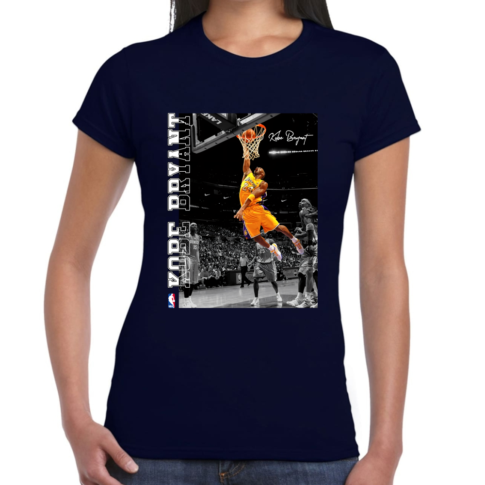 Playera Kobe Bryant Los Angeles Lakers Algodón Premium #0002470