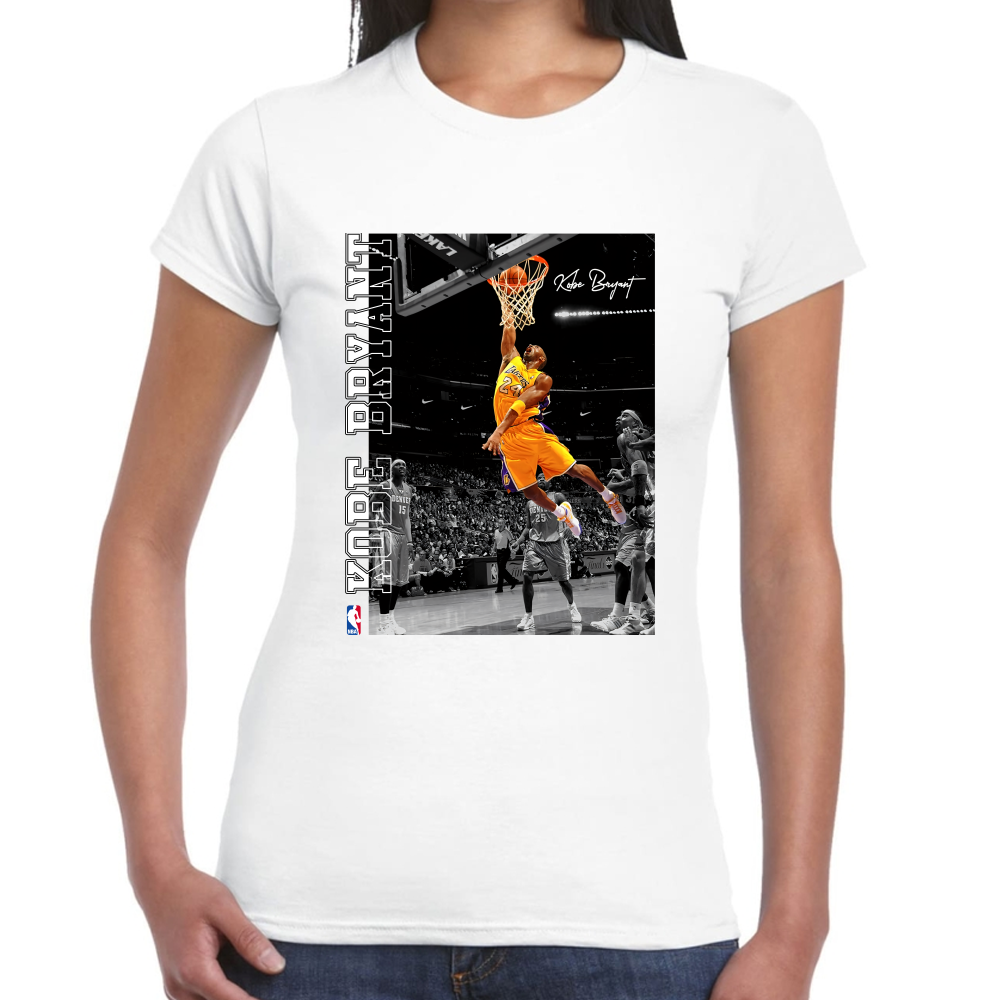 Playera Kobe Bryant Los Angeles Lakers Algodón Premium #0002470