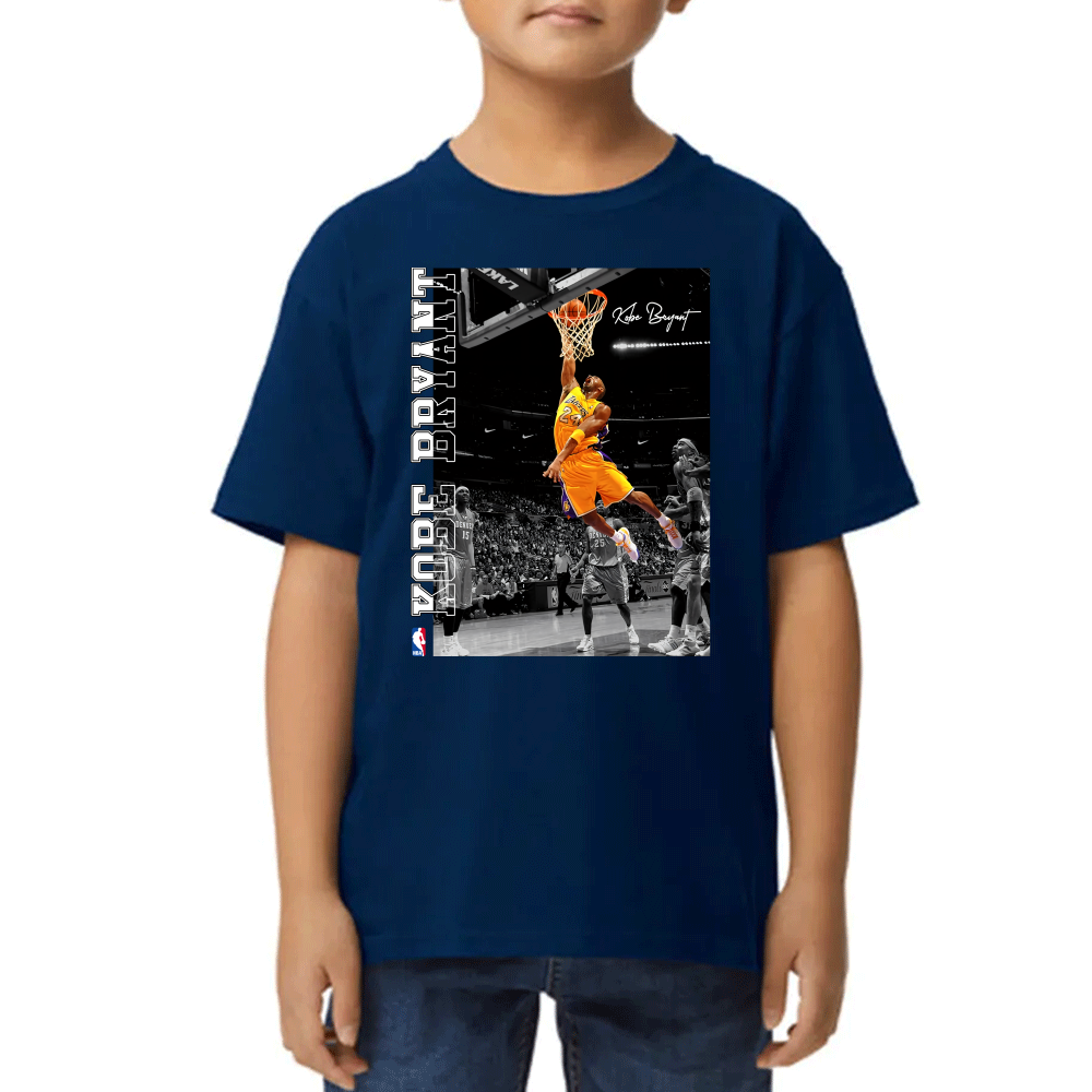 Playera de Niño Kobe Bryant Los Angeles Lakers Algodón Premium #0002470