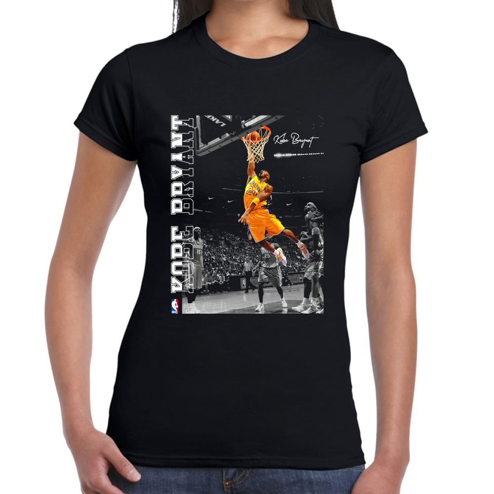 Playera Kobe Bryant Los Angeles Lakers Algodón Premium #0002470