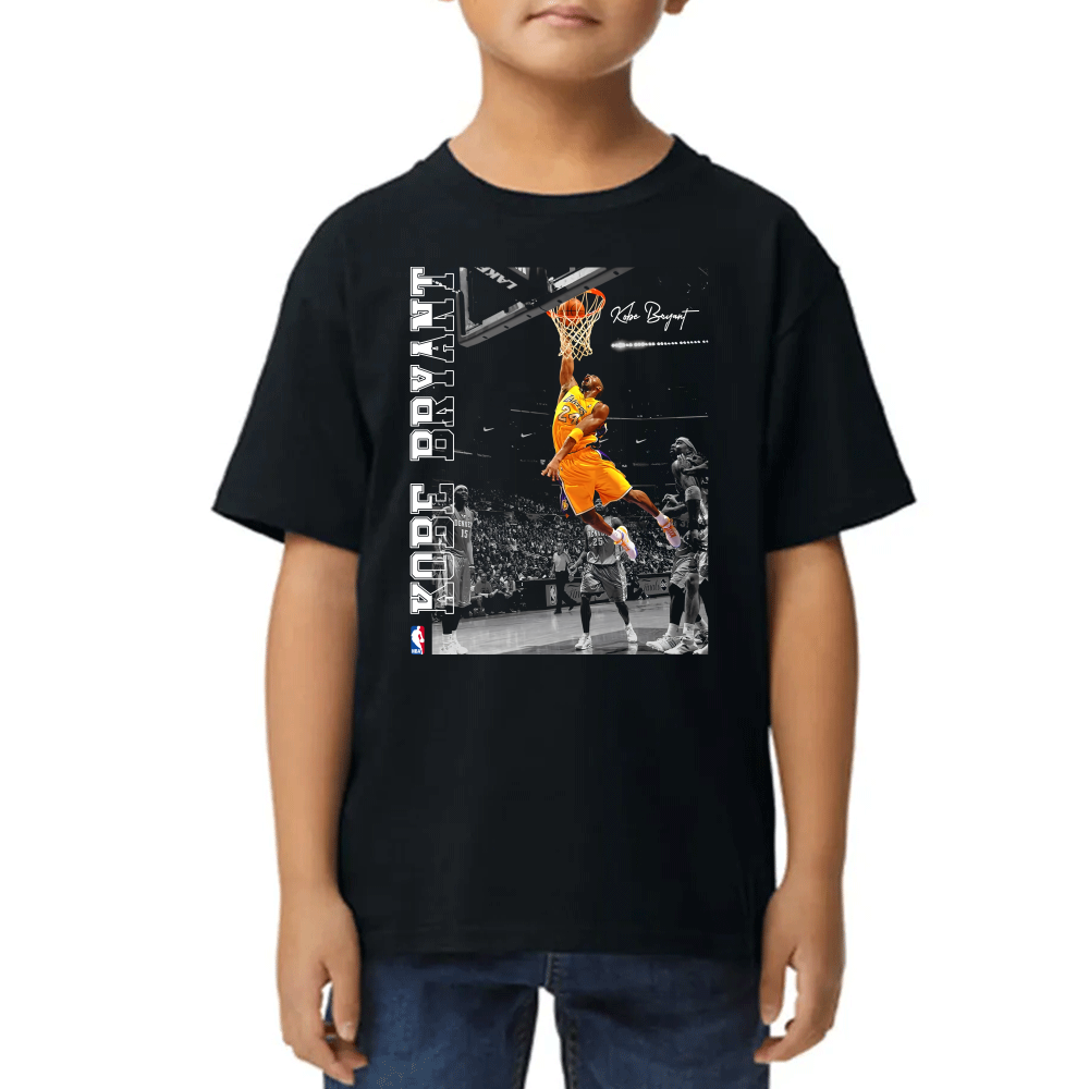 Playera de Niño Kobe Bryant Los Angeles Lakers Algodón Premium #0002470
