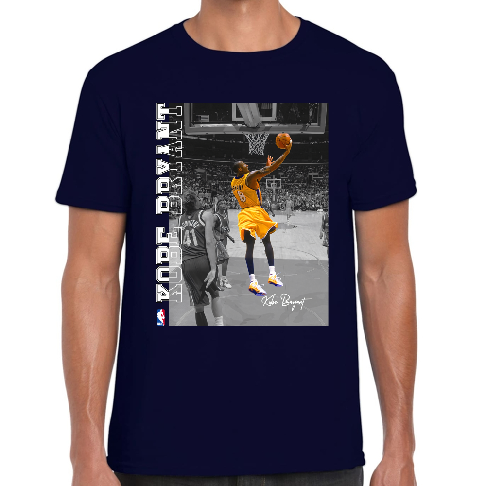 Playera Kobe Bryant Los Angeles Lakers Algodón Premium #0002471