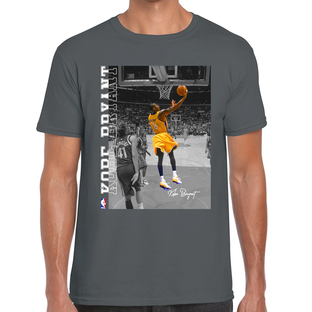 Playera Kobe Bryant Los Angeles Lakers Algodón Premium #0002471