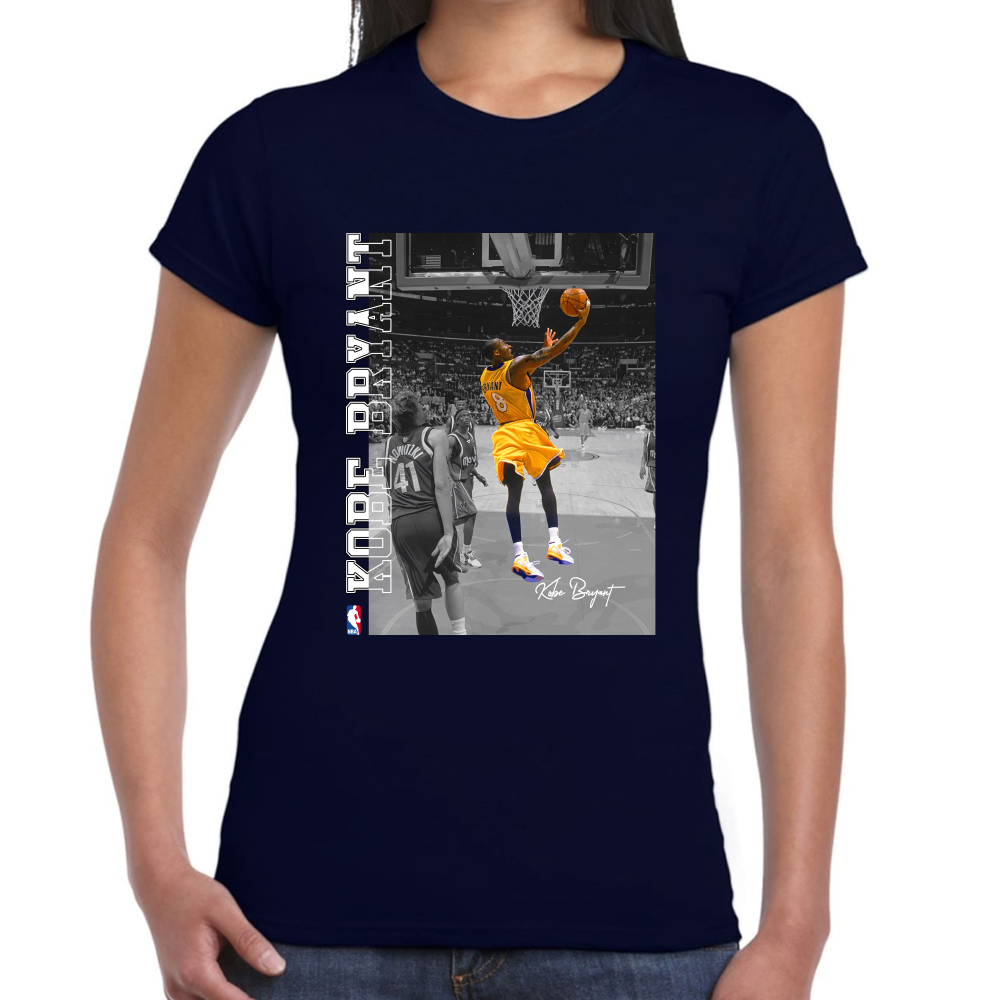 Playera Kobe Bryant Los Angeles Lakers Algodón Premium #0002471