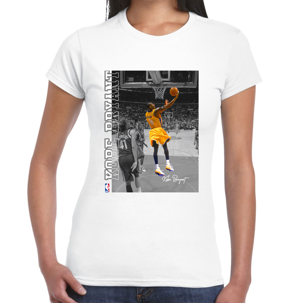 Playera Kobe Bryant Los Angeles Lakers Algodón Premium #0002471