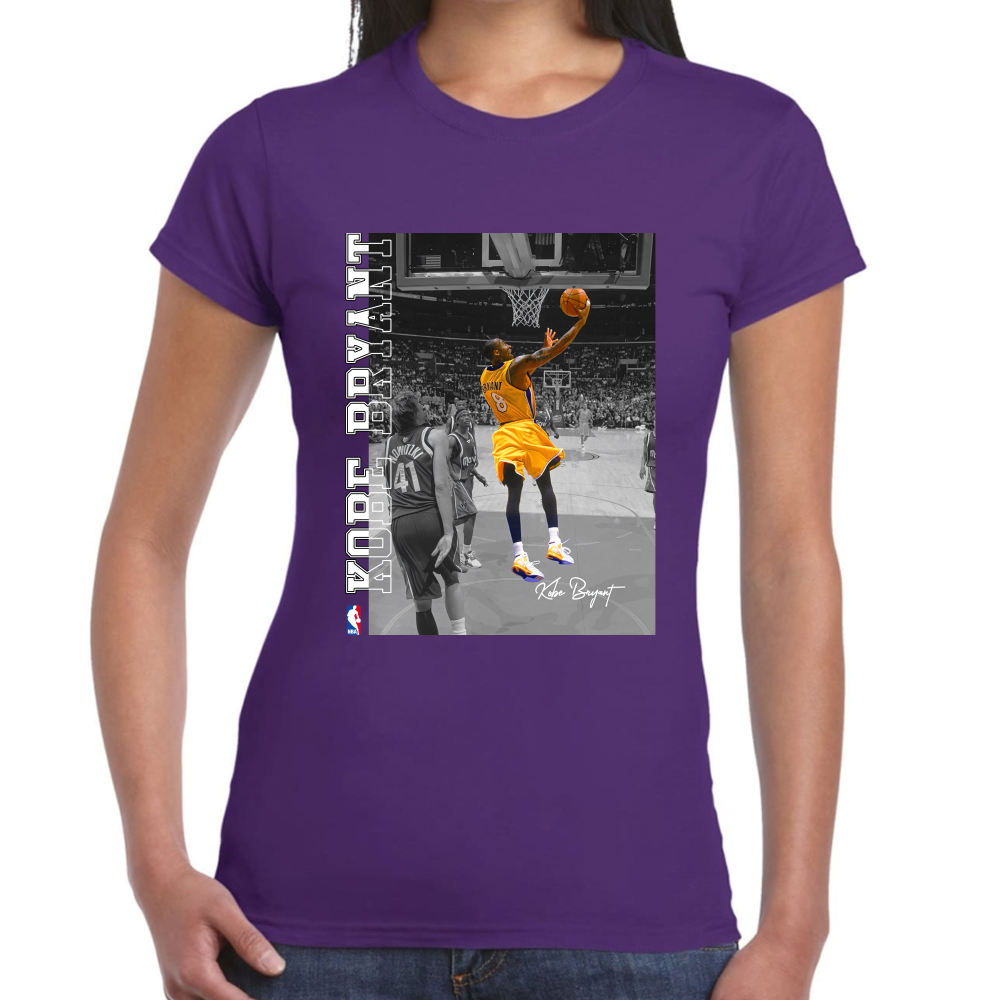 Playera Kobe Bryant Los Angeles Lakers Algodón Premium #0002471