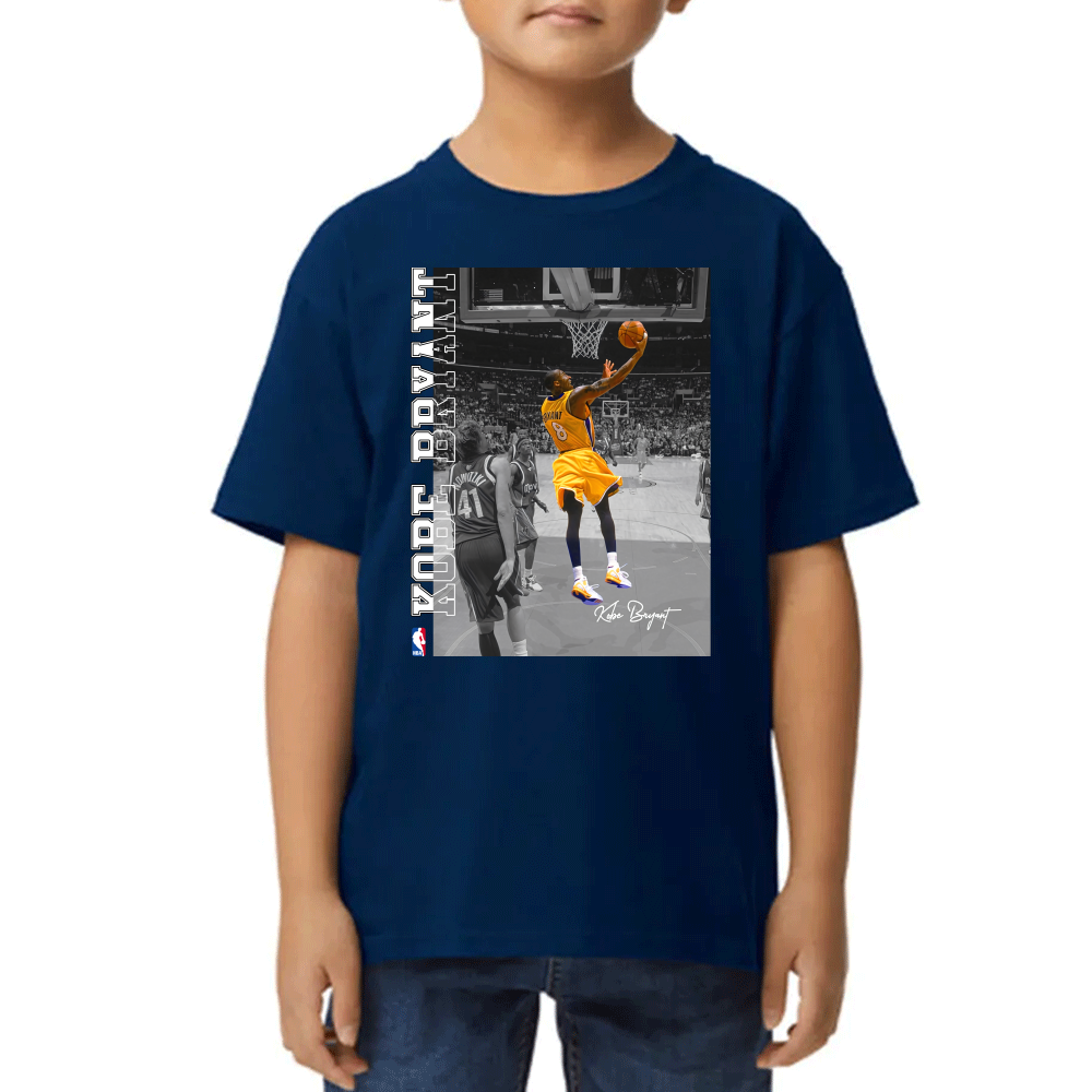Playera de Niño Kobe Bryant Los Angeles Lakers Algodón Premium #0002471