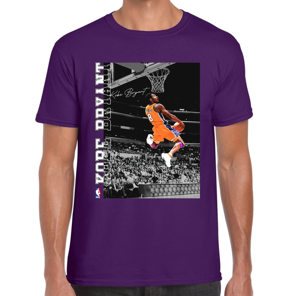 Playera Kobe Bryant Los Angeles Lakers Algodón Premium #0002472