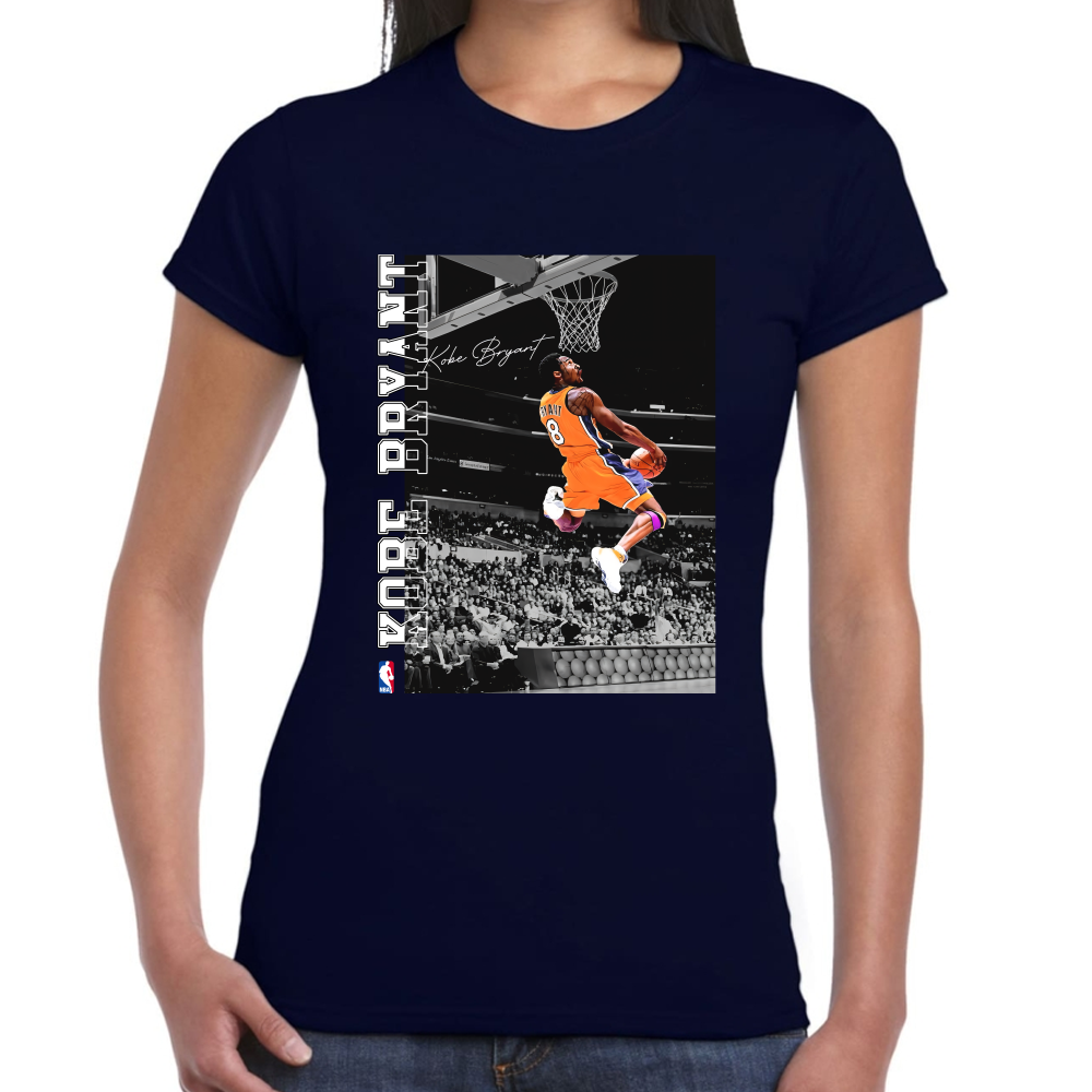 Playera Kobe Bryant Los Angeles Lakers Algodón Premium #0002472