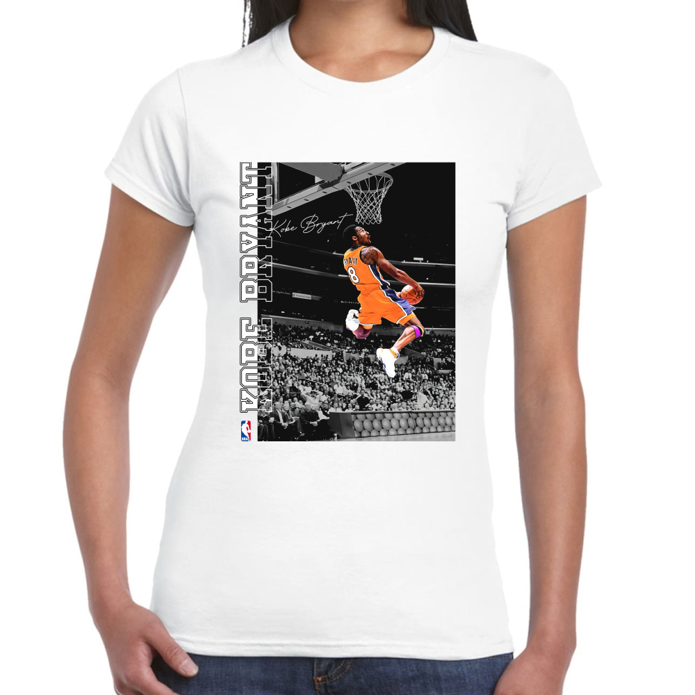 Playera Kobe Bryant Los Angeles Lakers Algodón Premium #0002472