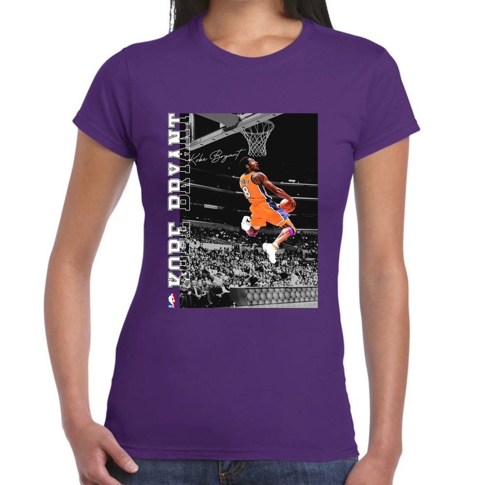 Playera Kobe Bryant Los Angeles Lakers Algodón Premium #0002472