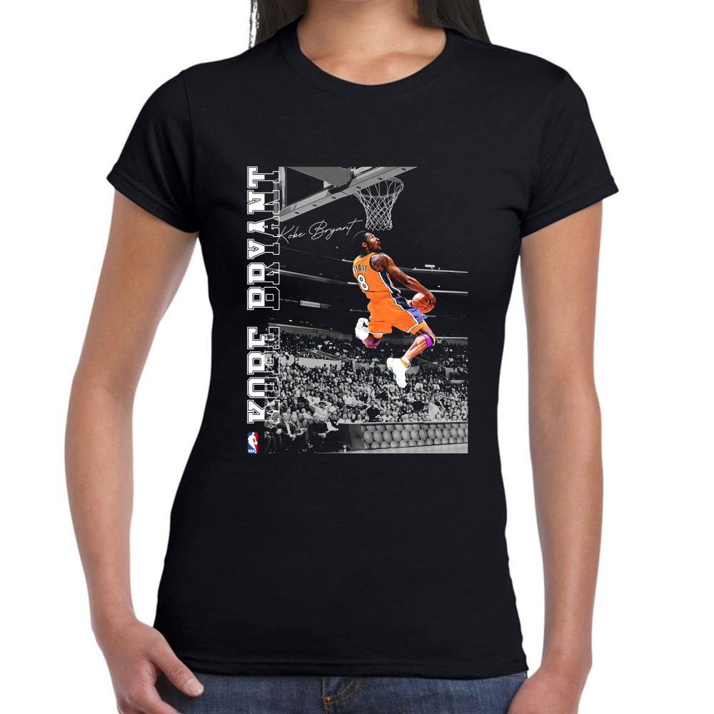 Playera Kobe Bryant Los Angeles Lakers Algodón Premium #0002472