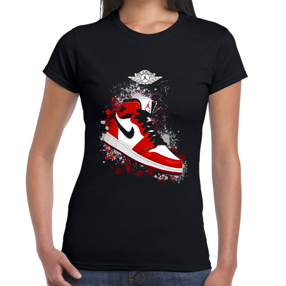 Playera Zapatillas Air Jordan Algodón Premium #0002473