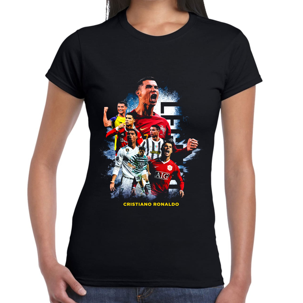 Playera Cristiano Ronaldo Algodón Premium #0002476