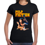 Playera Mia Wallace Pulp Fiction Algodón Premium #0002477