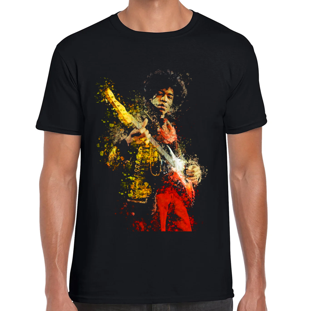 Playera Jimi Hendrix Algodón Premium #0002481
