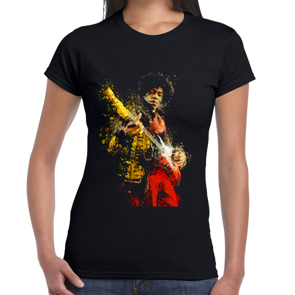 Playera Jimi Hendrix Algodón Premium #0002481
