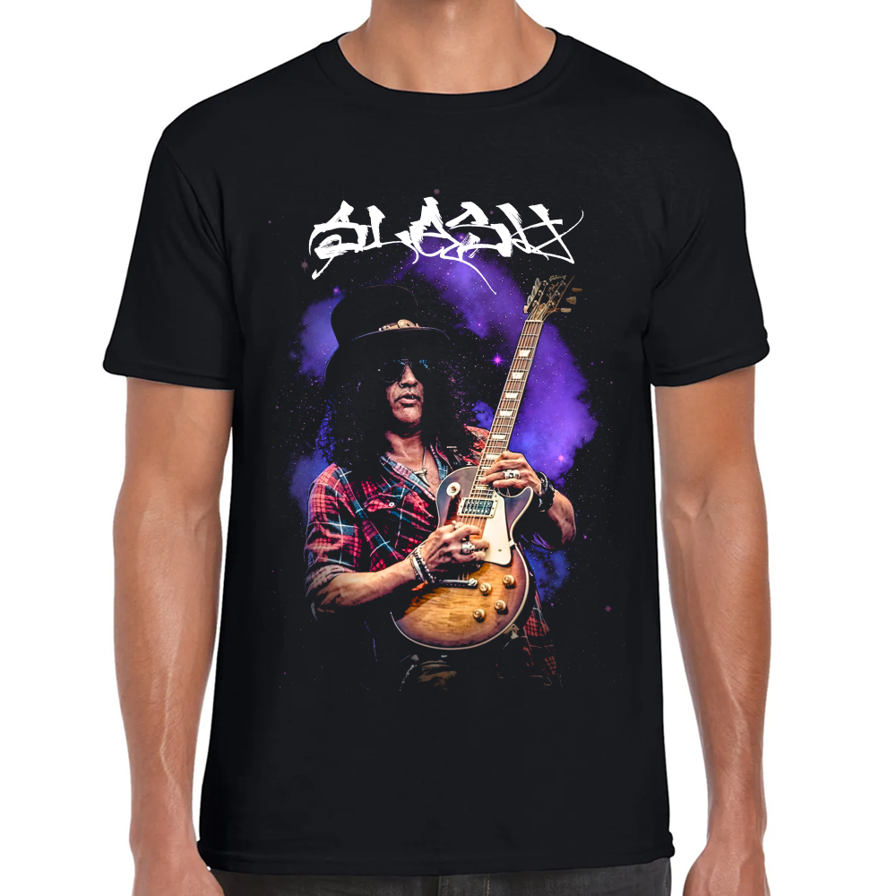 Playera Slash Guns n' Roses Barra de Guitarra Algodón Premium #0002482