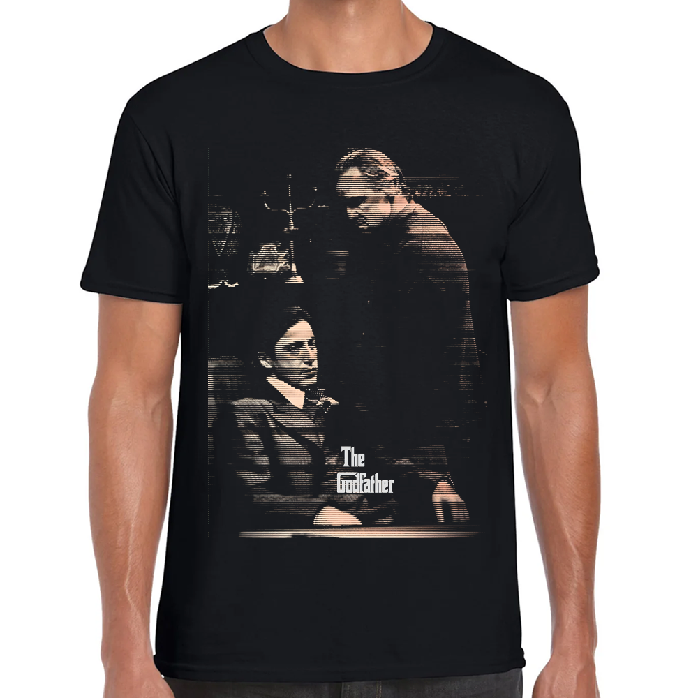 Playera Vito Corleone y Michael Corleone El Padrino Algodón Premium #0002483