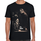Playera Vito Corleone y Michael Corleone El Padrino Algodón Premium #0002483