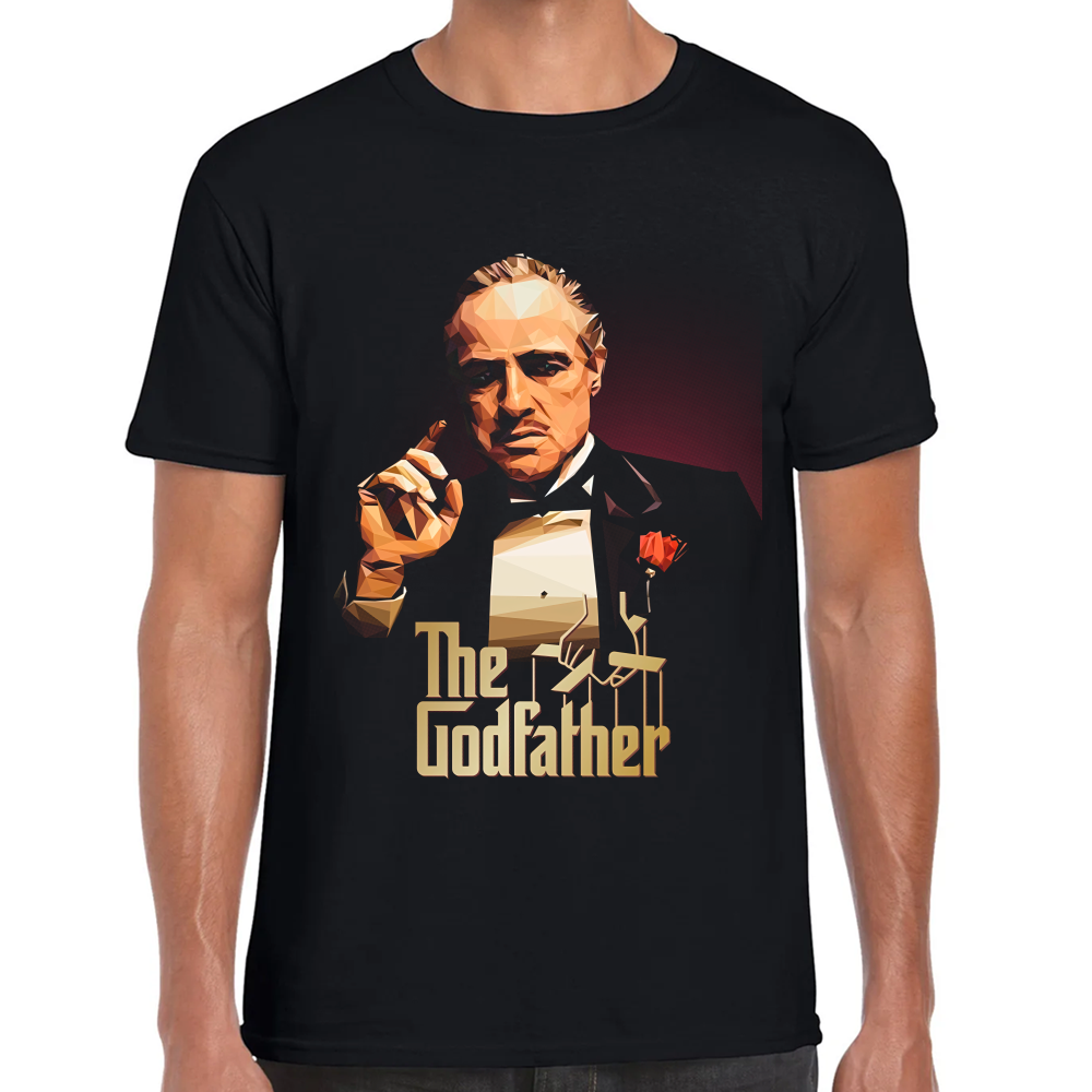 Playera Vito Corleone El Padrino Arte Algodón Premium #0002484