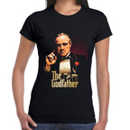 Playera Vito Corleone El Padrino Arte Algodón Premium #0002484
