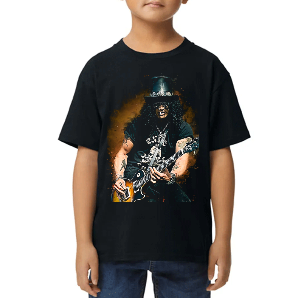Playera de Niño Slash Guns N' Roses Algodón Premium #0002485