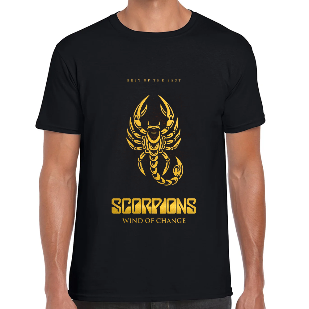 Playera Scorpions Algodón Premium #0002486