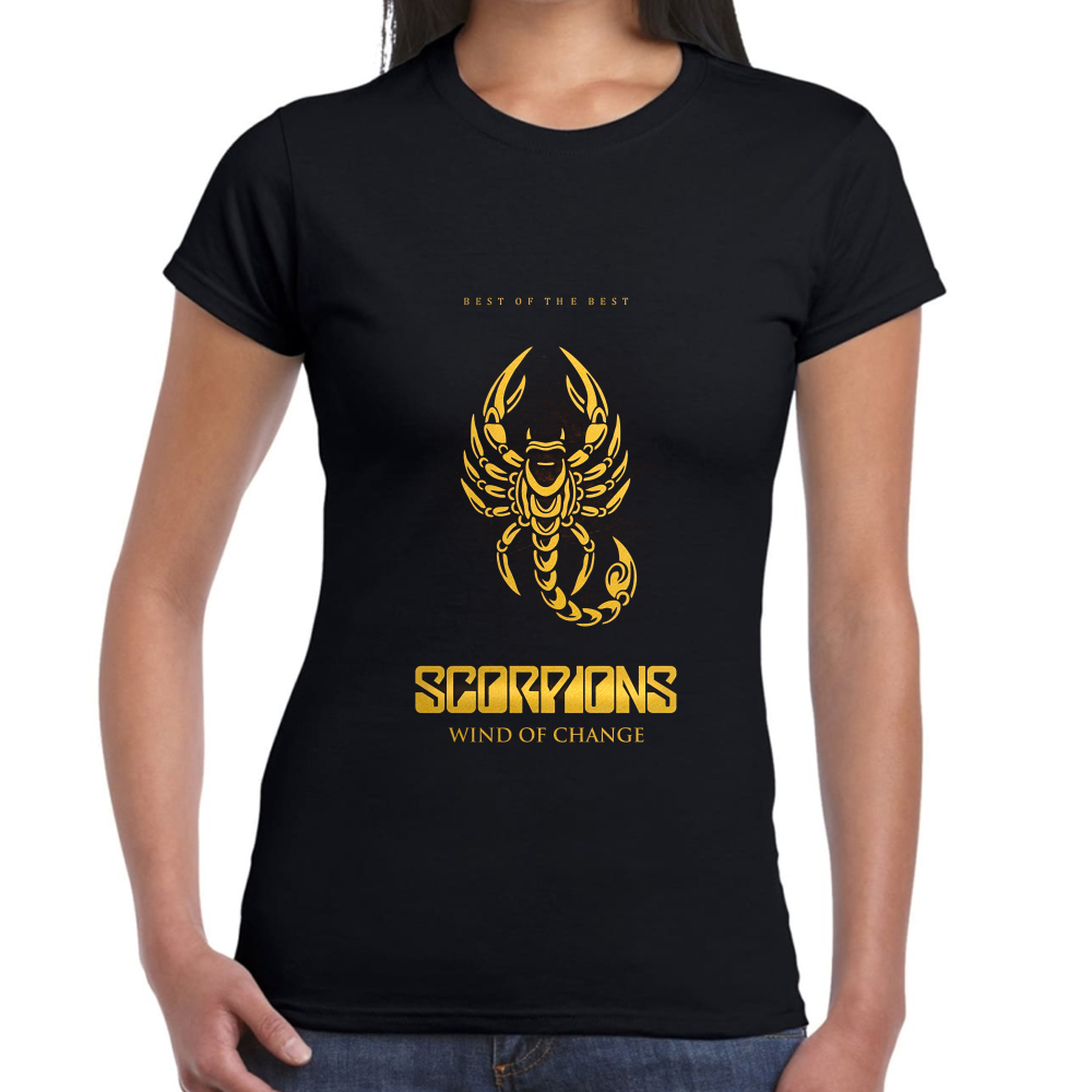 Playera Scorpions Algodón Premium #0002486
