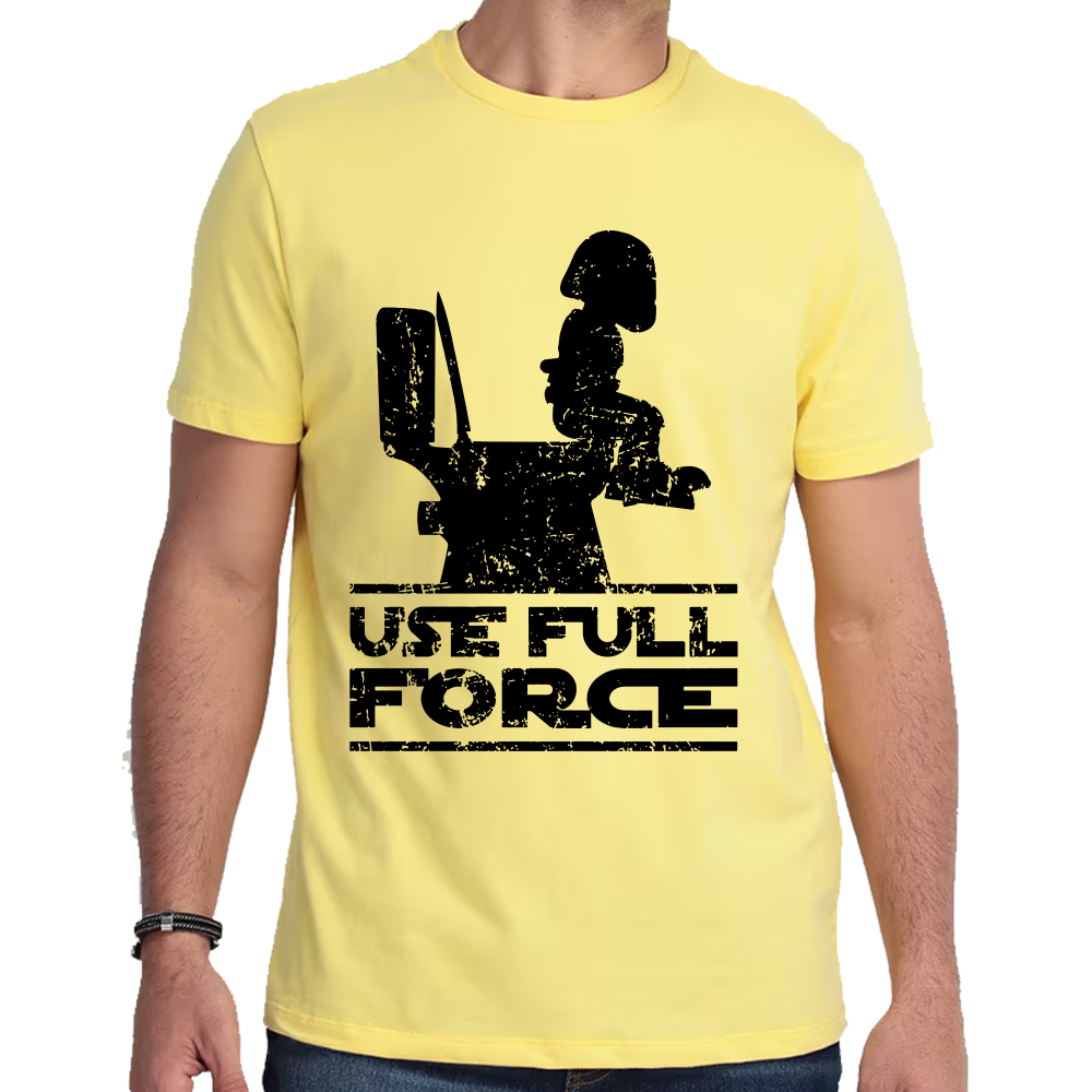 Playera Use Full Fower Star Wars Algodón Premium #0002487