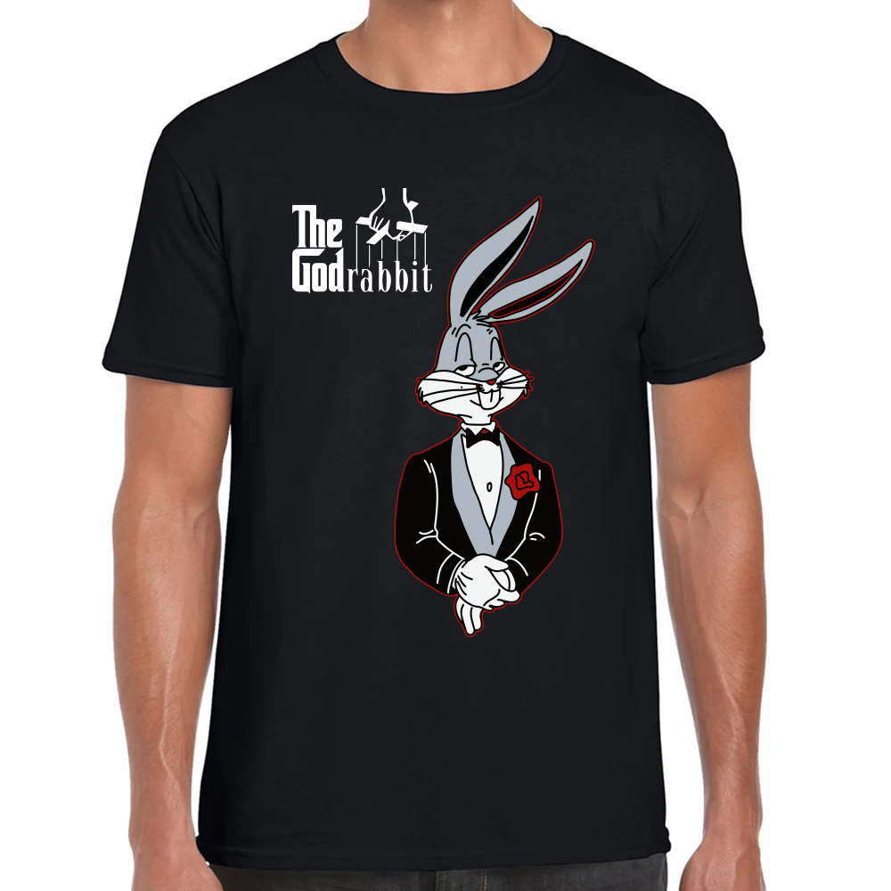 Playera The Godrabbit Bugs Bunny Looney Tunes #0002489