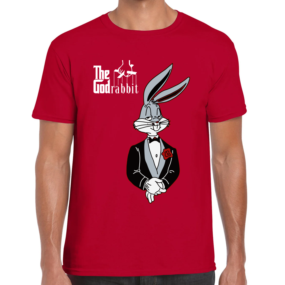 Playera The Godrabbit Bugs Bunny Looney Tunes #0002489