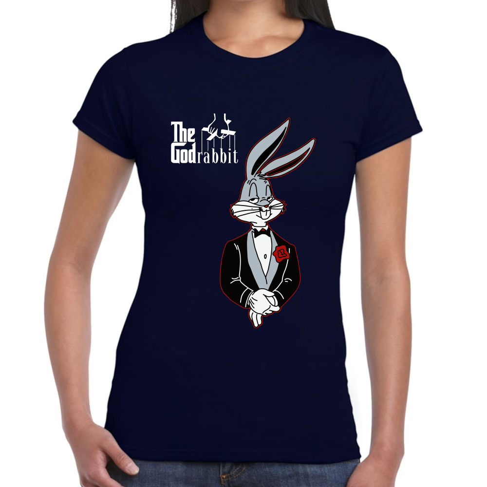 Playera The Godrabbit Bugs Bunny Looney Tunes #0002489