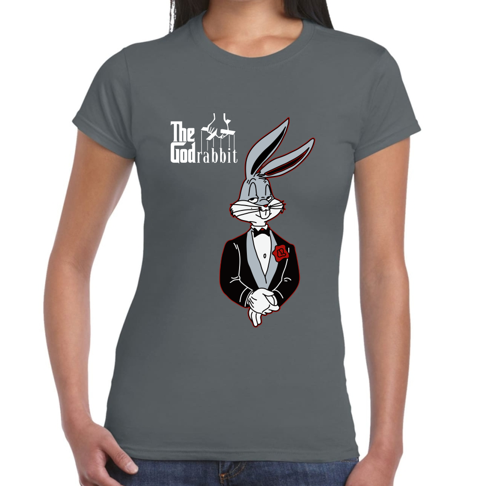 Playera The Godrabbit Bugs Bunny Looney Tunes #0002489